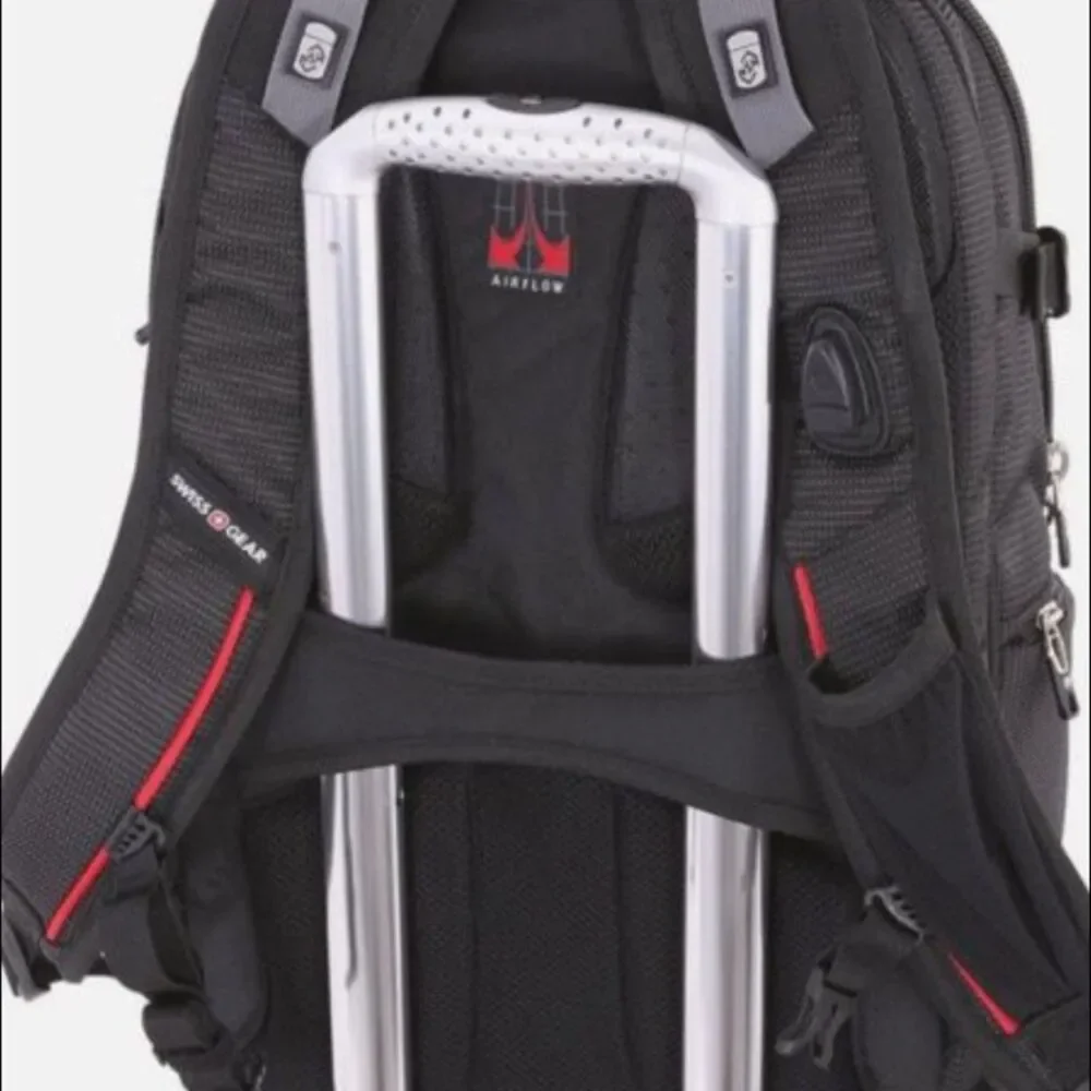Swissgear 5358 USB ScanSmart Laptop Backpack Black Travel Work Bag